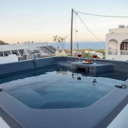 بيت للعطل Evnoikon Ii Amazing Jacuzzi-cave House In ثيرا